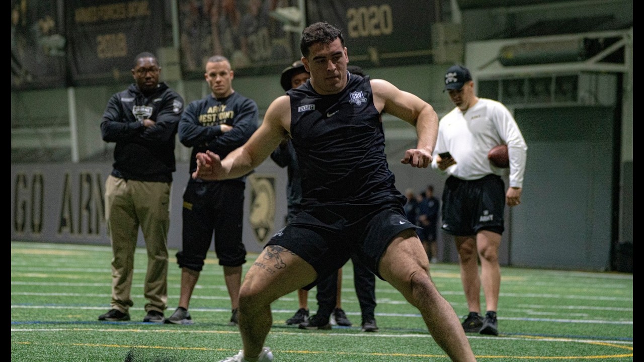 2026 Army Football NFL Post- Pro Day Interview with  LB, Andon Thomas who joins GBK’s Joe Iacono