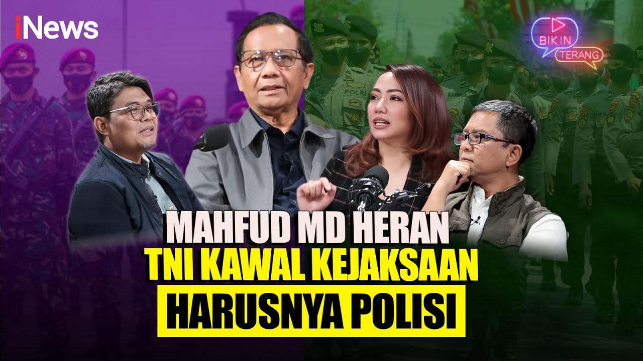 Kacau! Mahfud MD Bocorkan Hubungan Kepolisian dan Kejaksaan Sudah Lama Tak Harmonis | Bikin Terang