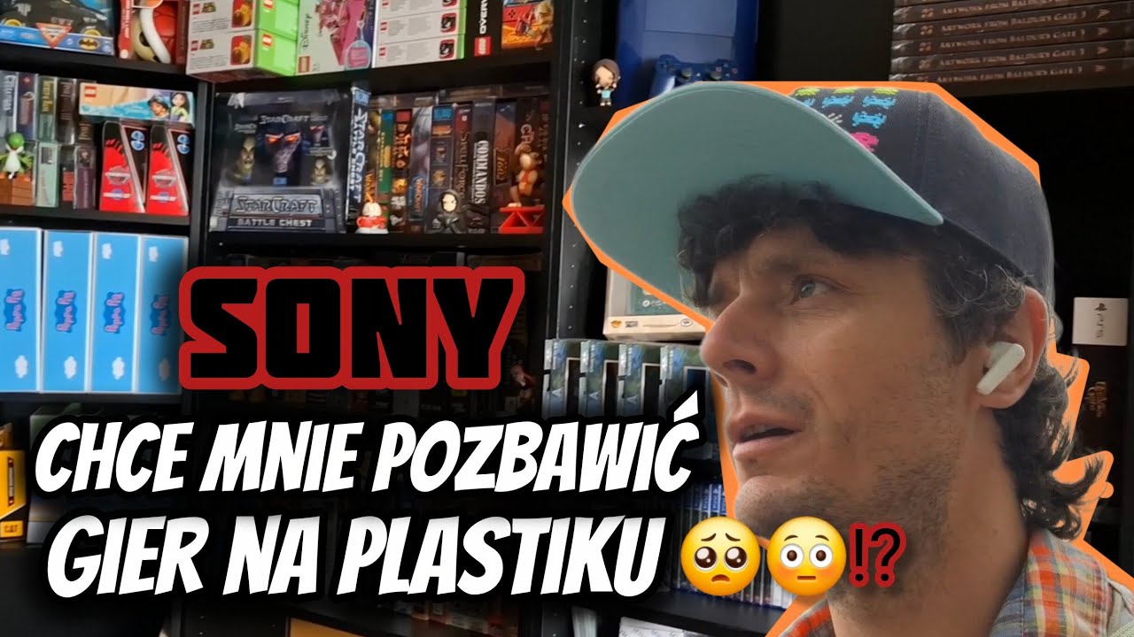 Sony zabierze fizyczne nośniki z grami i źr&oacute;dło dochodu handlarzom‼️Czy sklepy z grami przetrwają⁉️