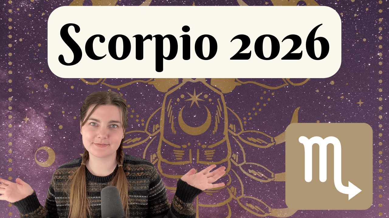 Scorpio 2026: Ambitious Year! 💼