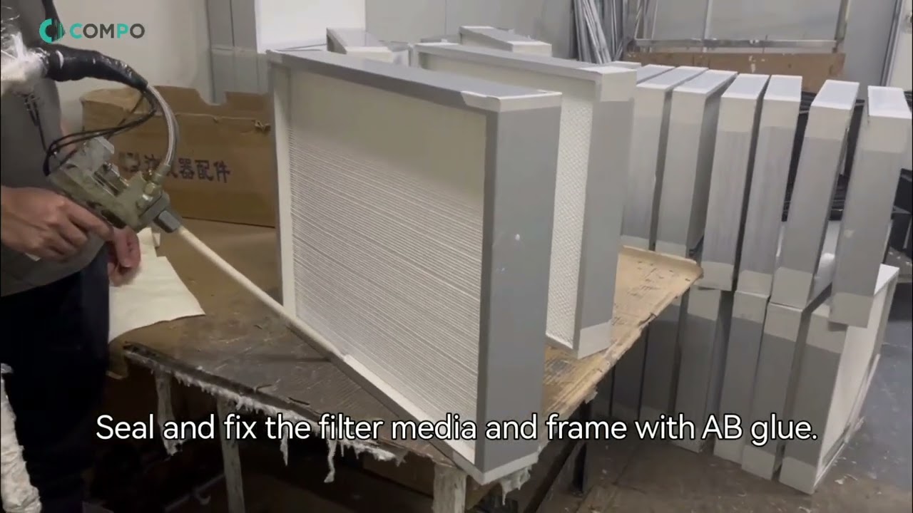 How to produce HEPA Filter ？/HEPA Air Filter/industrial HEPA Filter/air purifier filter