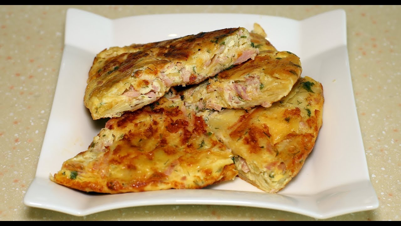 Пирог из лаваша без духовки за считанные минуты! Экспресс вариант.