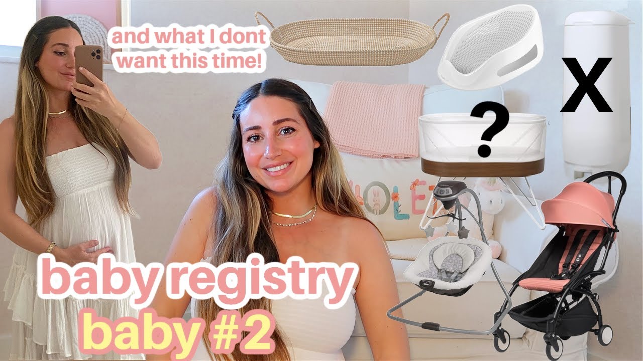 Top baby registry essentials! What I regret buying | non toxic baby products | baby #2 must haves!