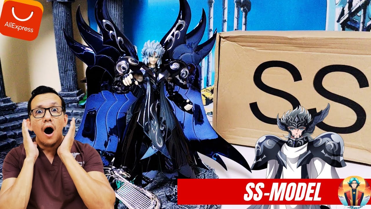 Thanatos Myth Cloth Ex Metal SS-MODEL !FIGURÓN DE AliExpress¡ Saint Seiya - Caballeros del Zodiaco