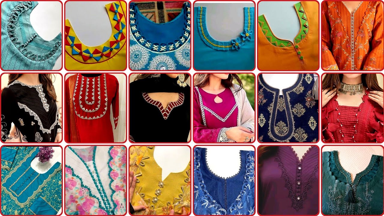 30+ Beautiful Neck Design | Stylish & Trendy Kurti Neck Designs 2026 | pakistani neckline ideas 