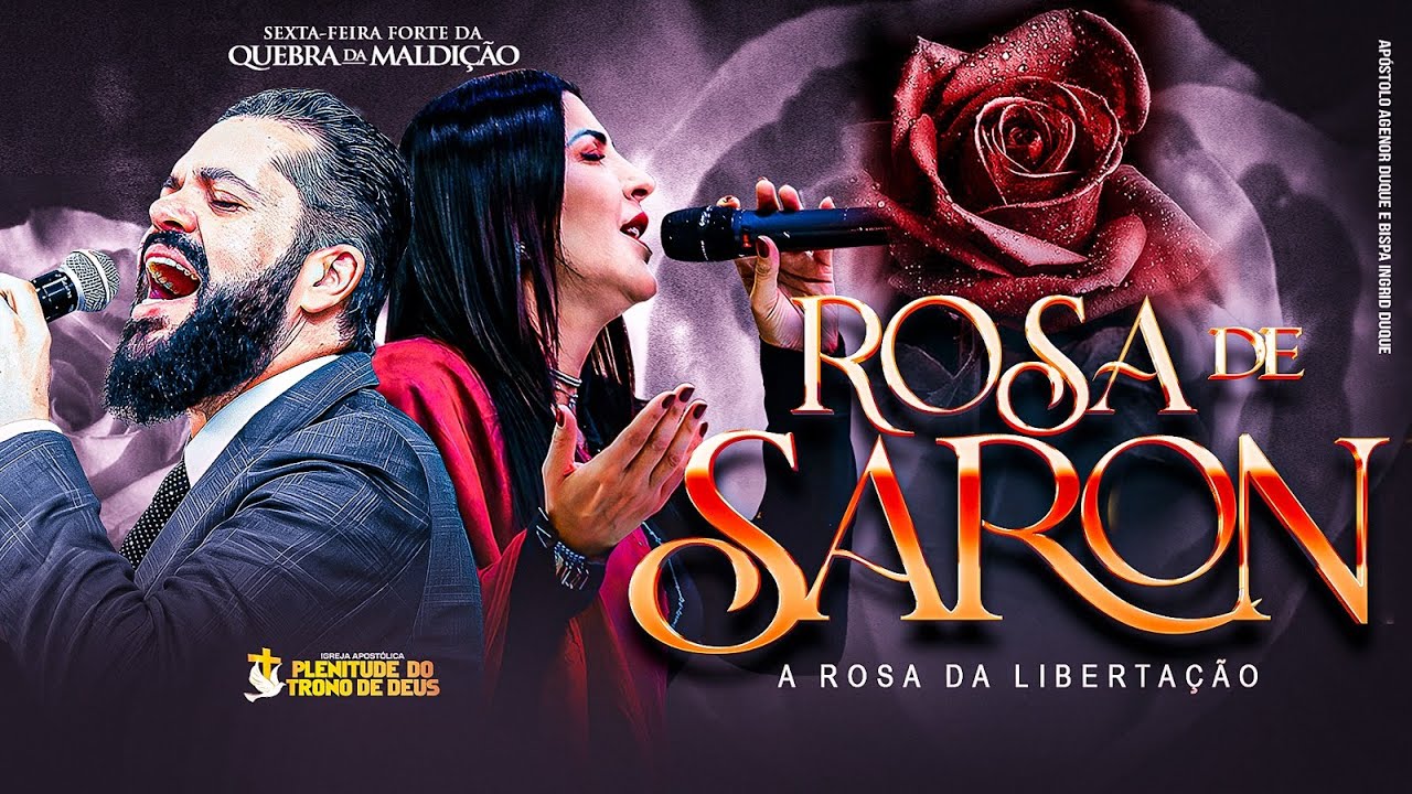 SEXTA-FEIRA ROSA DE SARON - 30/01/26 - APÓSTOLO AGENOR DUQUE E BISPA INGRID DUQUE - IAPTD AO VIVO