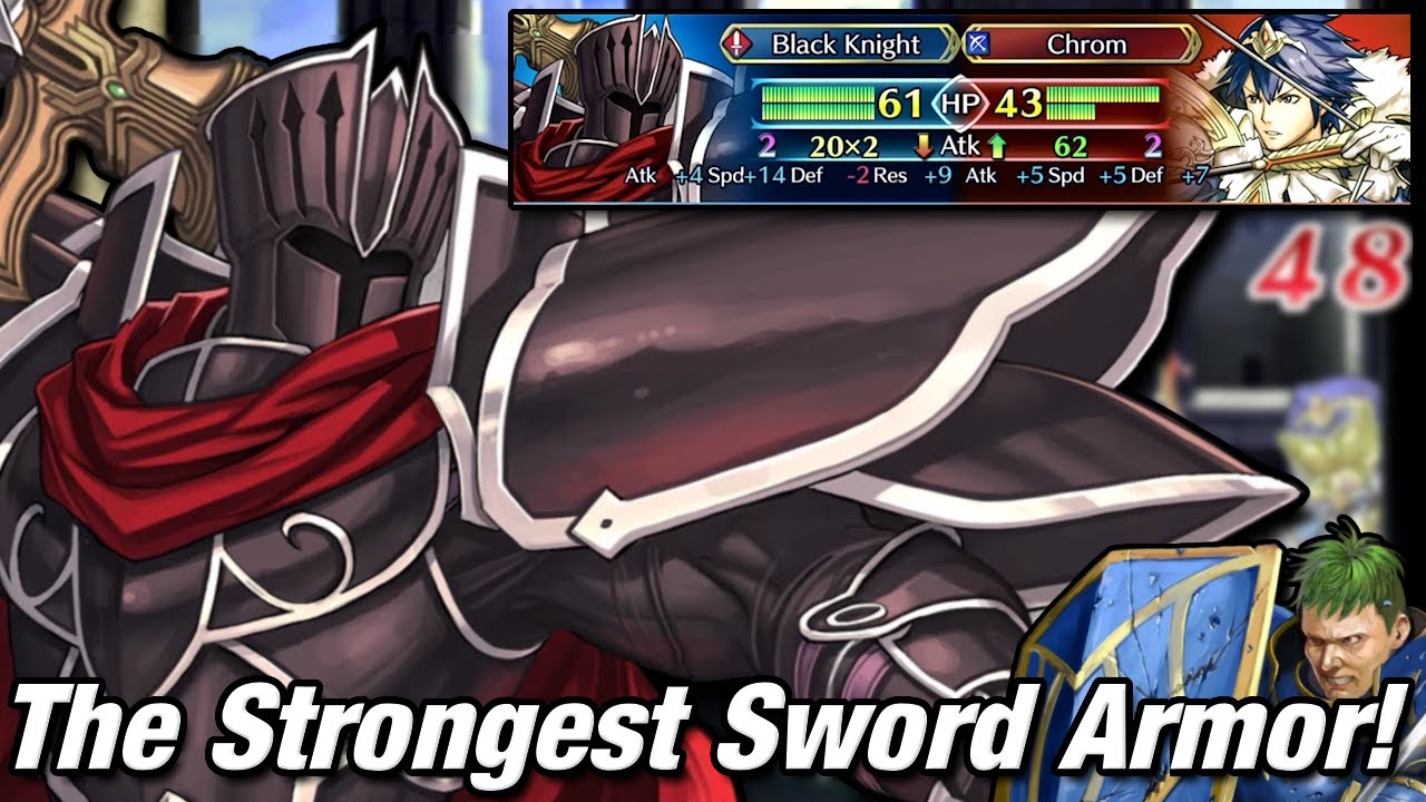 Black Knight is the Best Sword Armor!