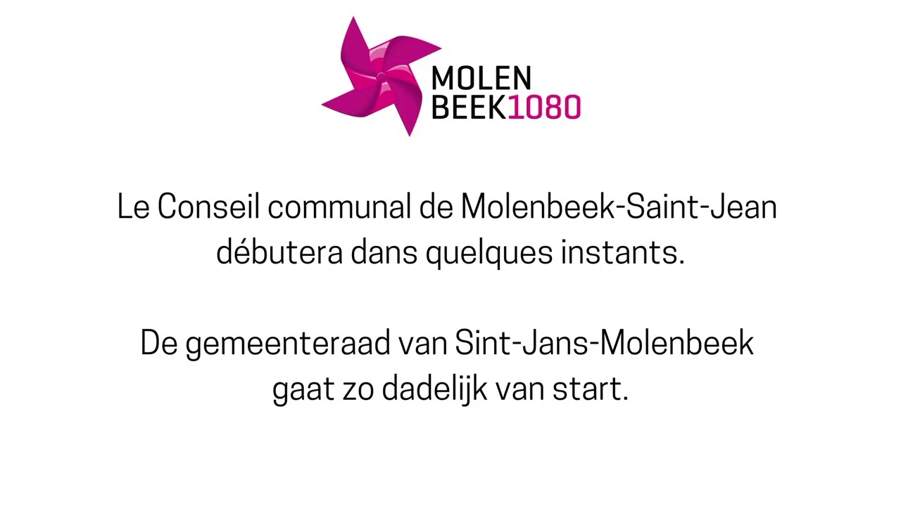Conseil communal Molenbeek 29.05.2024 Live Streaming van de gemeenteraad