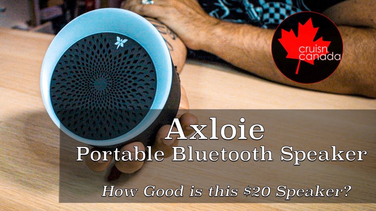 Портативная Bluetooth-колонка Axloie | Обзор этой колонки за 20 долларов