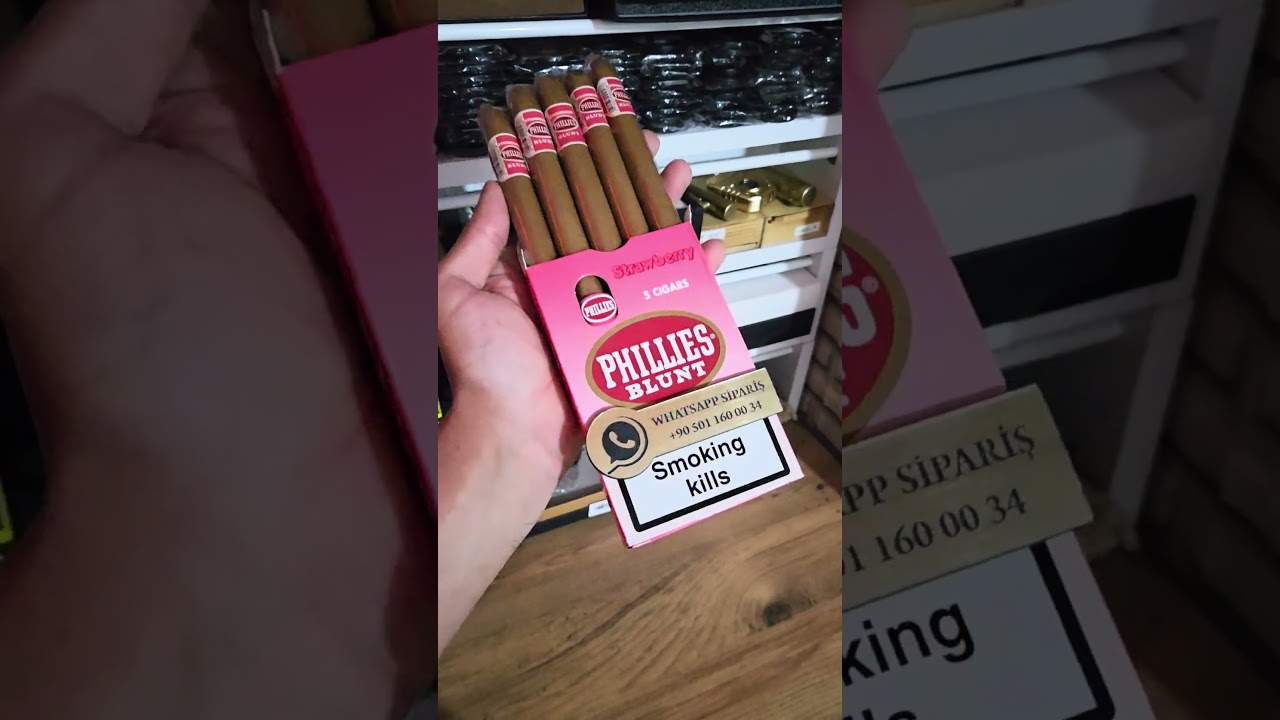 Phillies Blunt Strawberry (&Ccedil;ilek) 5&rsquo;li Puro