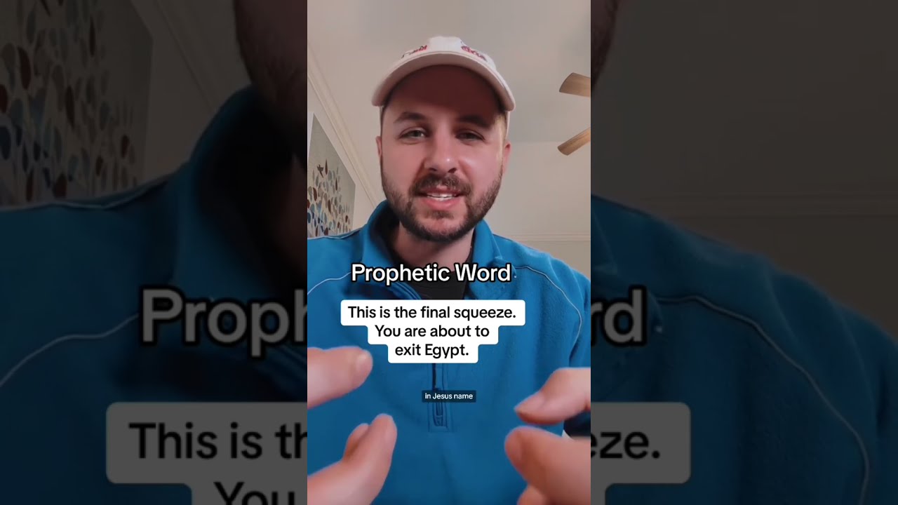 The Lord is getting ready to initiate your Exodus.