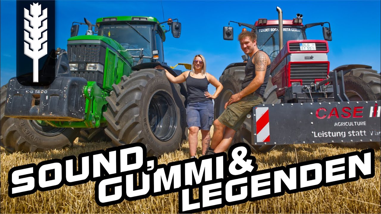 Sound, Gummis und Legenden | John Deere 7810 Case 1455 XL | feat. Alinas Landleben