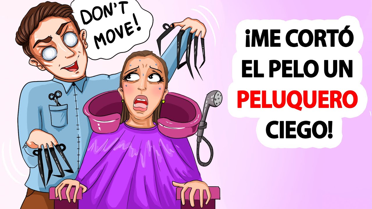 ¡Me Cortó El Pelo Un Peluquero Ciego!