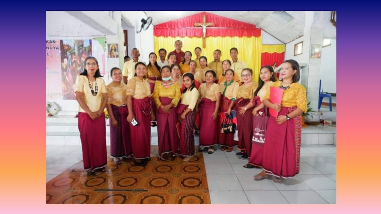 Medley Halleluya//P.Piet P.Neo// Repetisi Koor Paskah // Wilayah 1 St.Yohana Paroki Narang