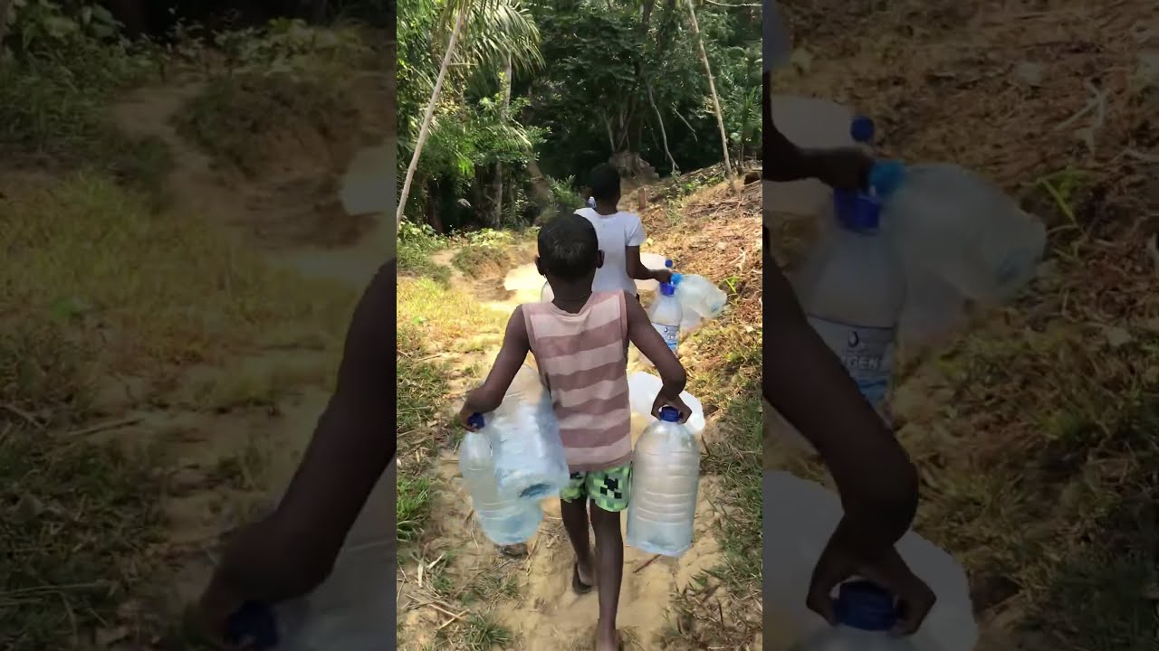 Journée partagée dans une zone rurale du Gabon