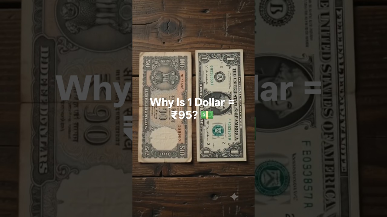 Why Is the Dollar So Strong?🤑  #shorts #dollar #exchangerate #rupee