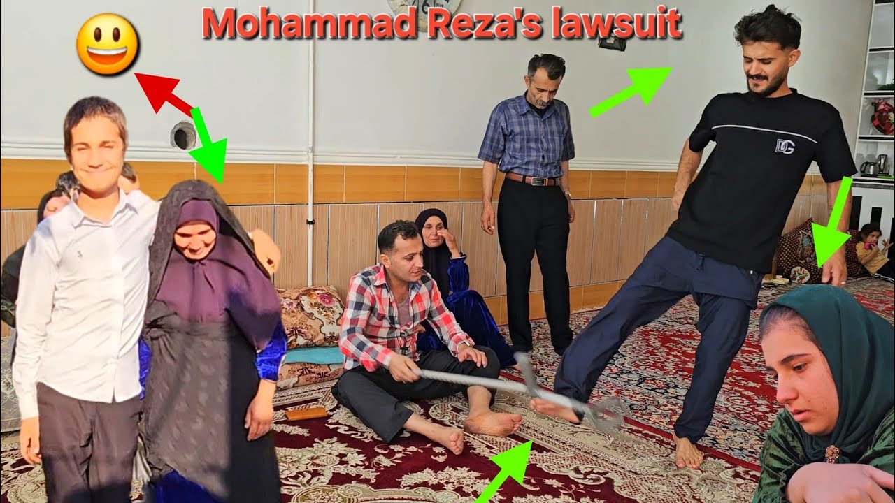 Reza and Mohammad Reza's fight to win Ruqyah and Zeinab's bitter words 😔💔