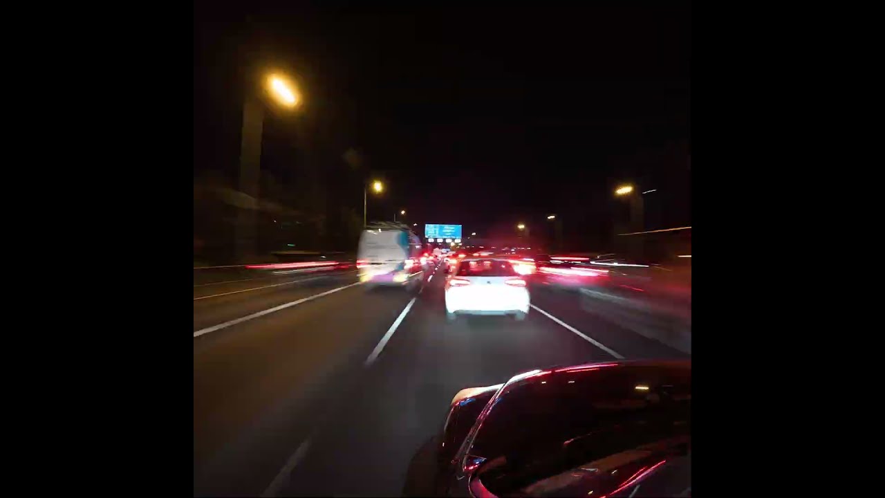 Painting with Light: 20 Seconds of Neon Drive 🌌