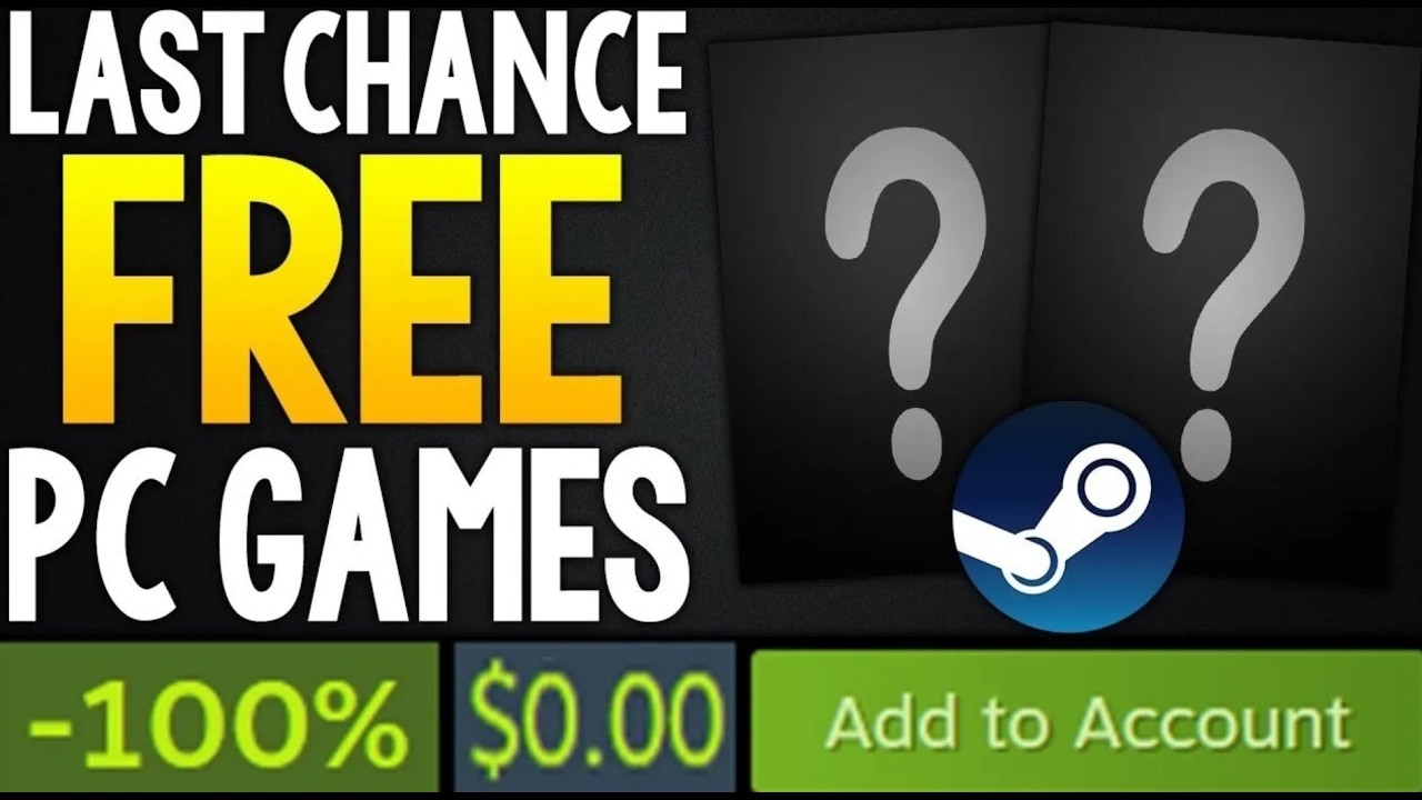 ПОСЛЕДНИЙ ШАНС получить 2 БЕСПЛАТНЫЕ игры для ПК в Steam навсегда + ОТЛИЧНЫЕ ПРЕДЛОЖЕНИЯ на игры ...