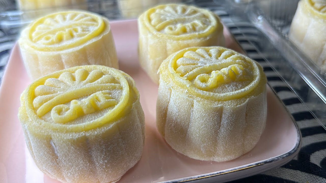 榴莲冰皮月饼食谱 | 做法简单 超级好吃 | Durian Snowskin Mooncake Recipe