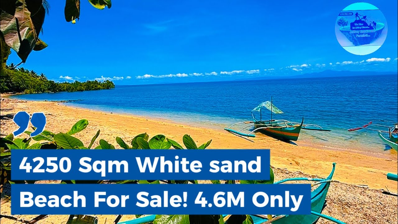 Sold!….  White Sand Beach for Sale 4,250sqm for 4.6M Quezon province 