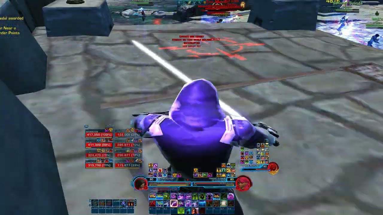 SWTOR Warzone PVP | Average Sorc vs Double Premade