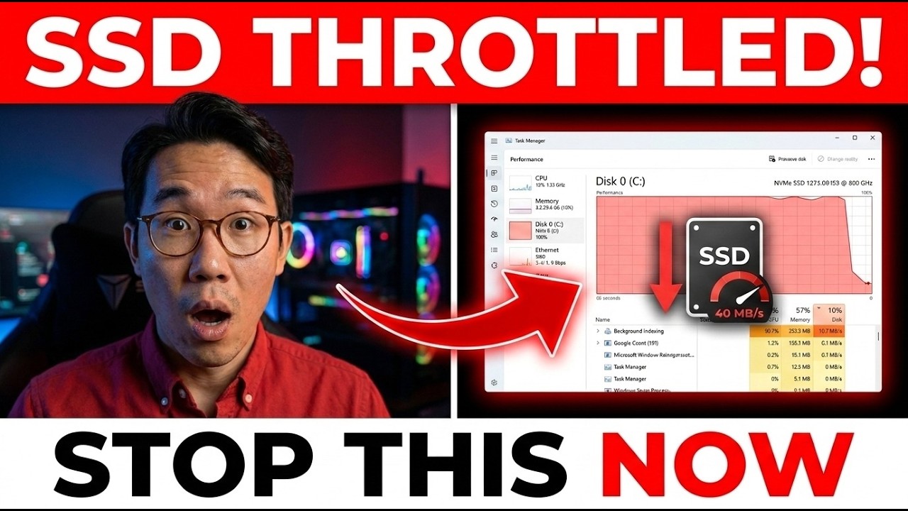 SECRET: How To Stop Windows 11 Background Indexing From Throttling NVMe SSDs!