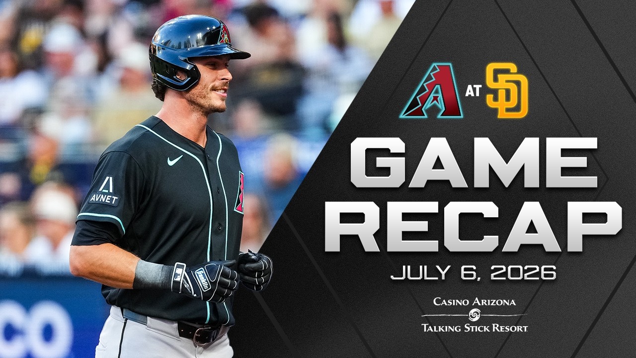 D-backs vs. Padres Game Highlights (7/6/26) | MLB Highlights | Arizona Diamondbacks