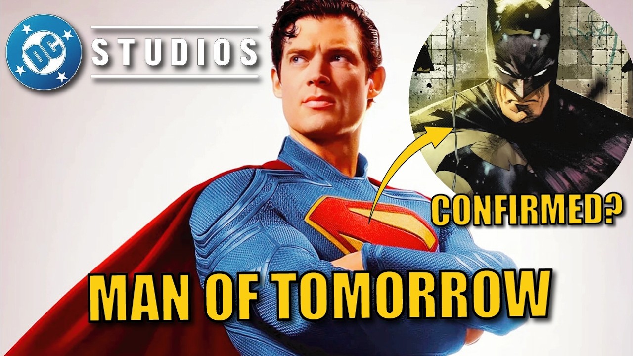 FINALLY! James Gunn Confirmed BATMAN in Man of Tomorrow? (DCU Rumors)