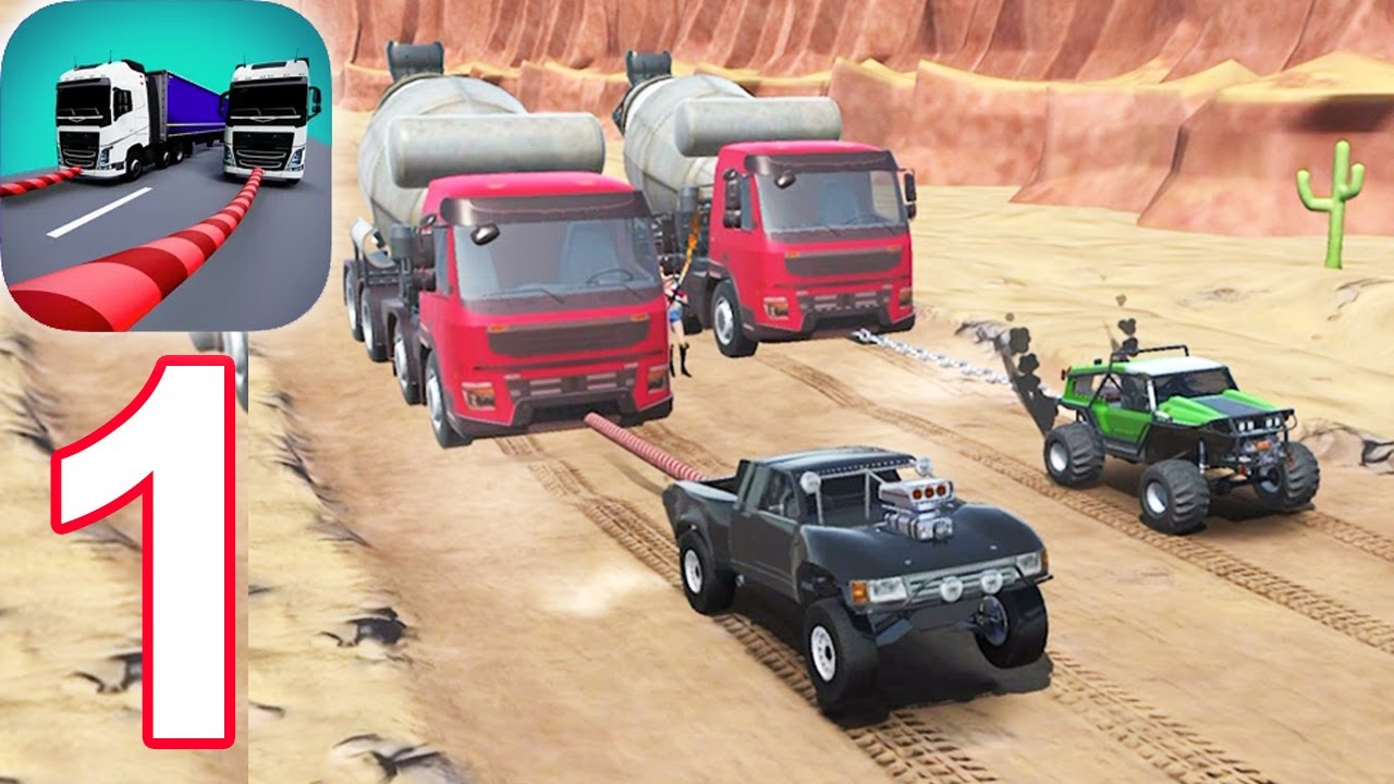 Towing Race - Gameplay Walkthrough Video Part 1 (iOS Android)
