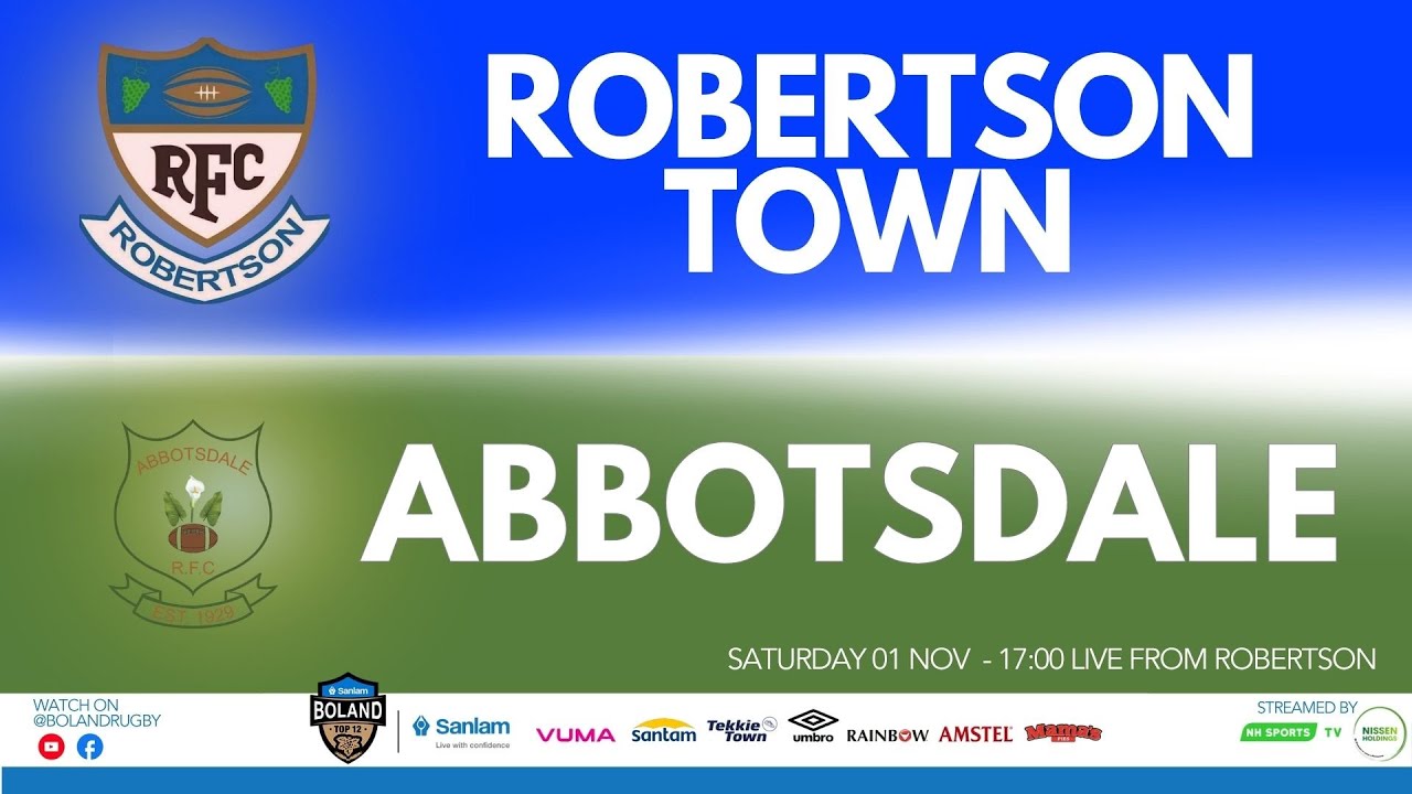 Highlights of Robertson Town vs Abbotsdale | Boland Top 12