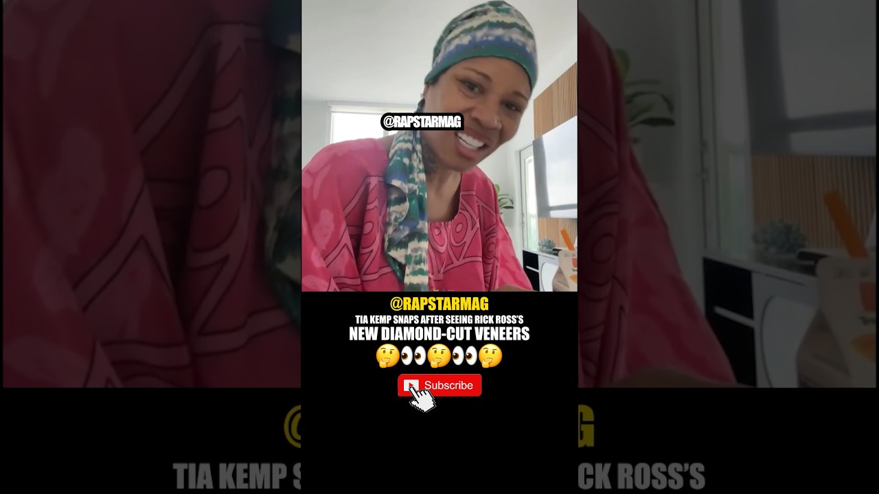 Тиа Кемп ТЕРЯЕТ СЕБЯ, увидев новые виниры Рика Росса&hellip; 🤬👀💯 #TiaKemp #RickRoss #HipHop