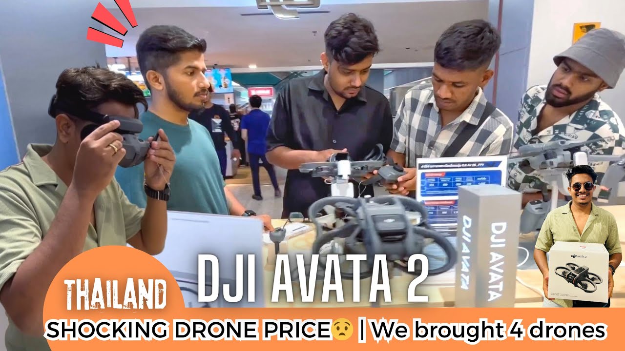 Finally brought DJI AVATA 2  at just 50% of the INDIAN price from THAILAND #djiavata2 #thailand #dji