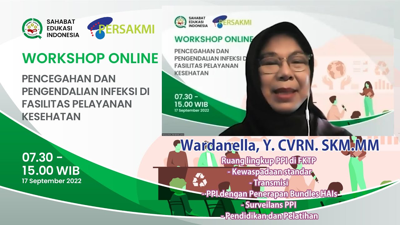 Wardanella, Y. CVRN. SKM.MM || PENCEGAHAN DAN PENGENDALIAN INFEKSI DI FASILITAS PELAYANAN KESEHATAN