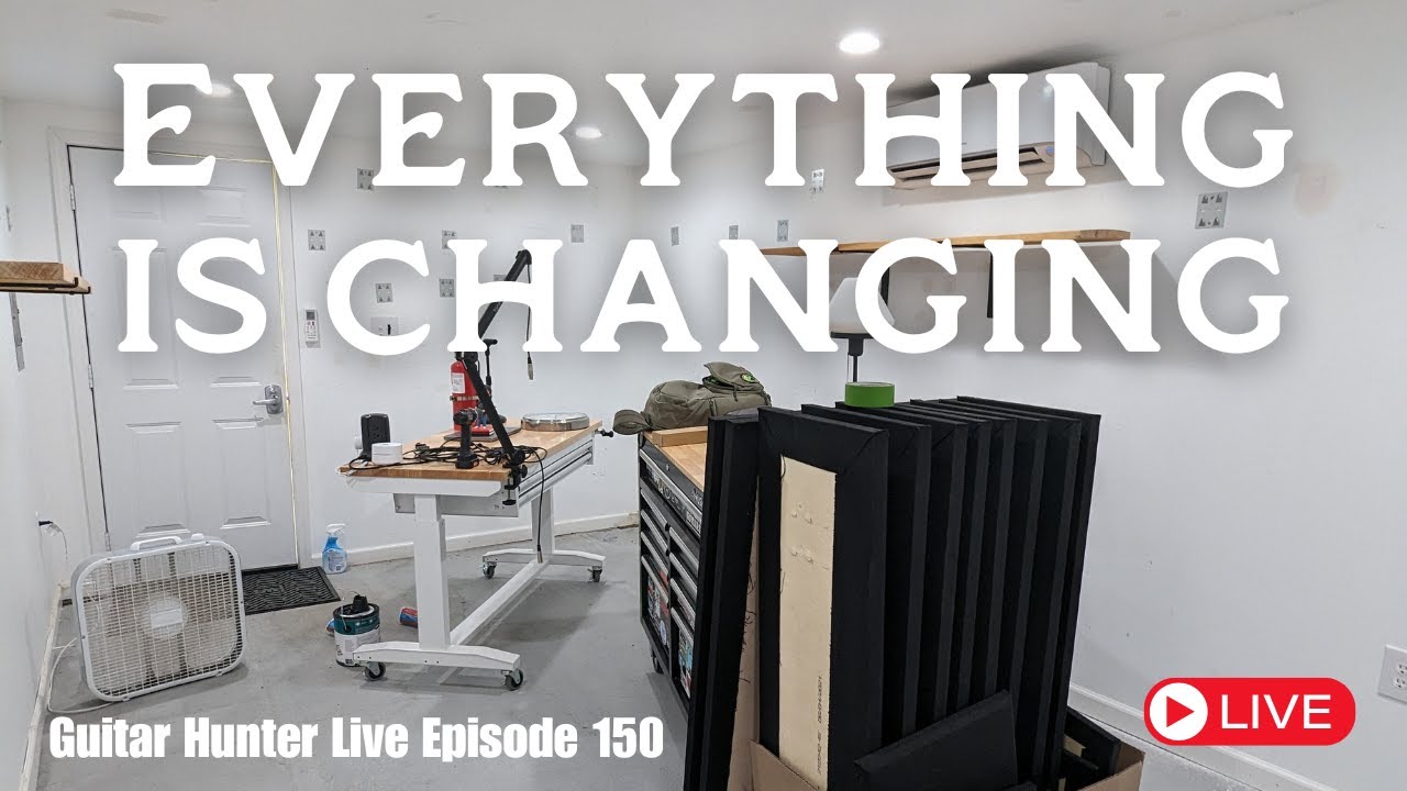 Channel Announcement and AMA...Guitar Hunter Live Episode 150!