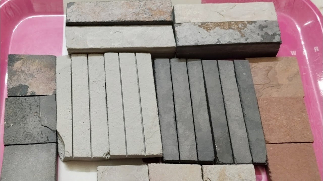 💫Tricolor 🖤🤍❤Mixed Slate Items Satisfying Scraping Video 💫💥