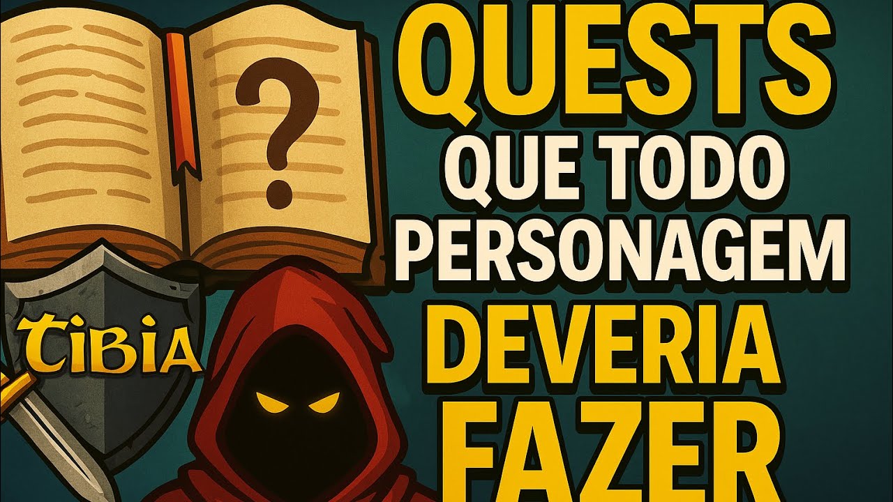 Tibia: As quests ESSENCIAIS que TODO jogador deveria fazer (até os high level esquecem!)