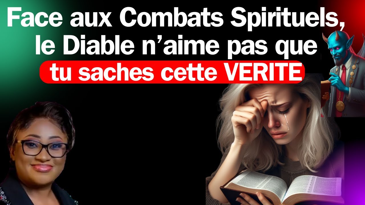 Face aux Combats Spirituels, le Diable n’aime pas que  tu saches cette VERITE. Past Joelle Kabasele
