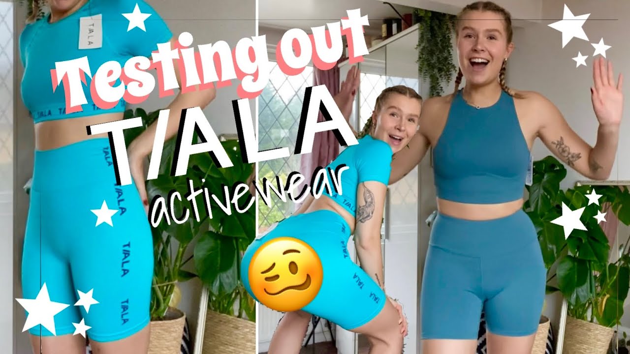 HONEST review of Tala Activewear (Grace Beverley's brand) Sweat proof? Squat proof?