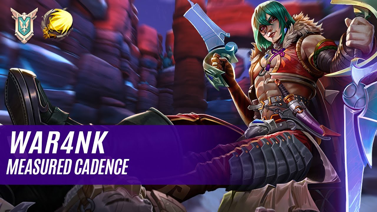 Wár4nk Caspian PALADINS COMPETITIVE (MASTER) MEASURED CADENCE
