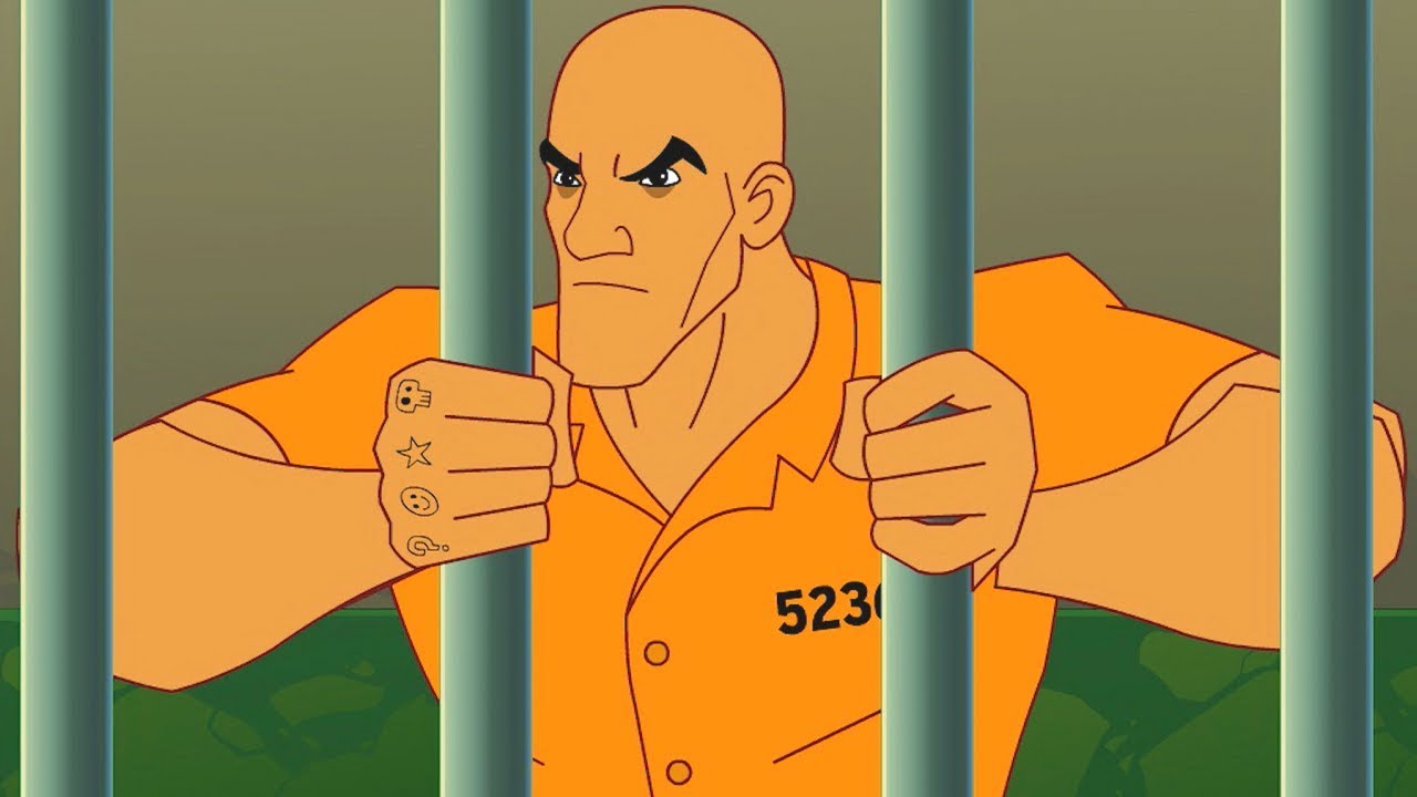Season 1, Episode 8 - Big Bo Lockdown  | SupaStrikas Soccer kids cartoons | #soccer #football
