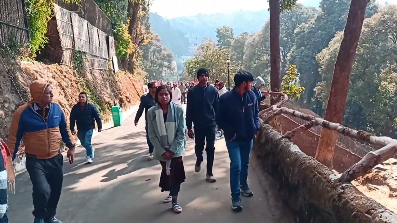 দার্জিলিং ট্যুর, চিড়িয়াখানার বাইরে, ভেতোরের রাস্তা।