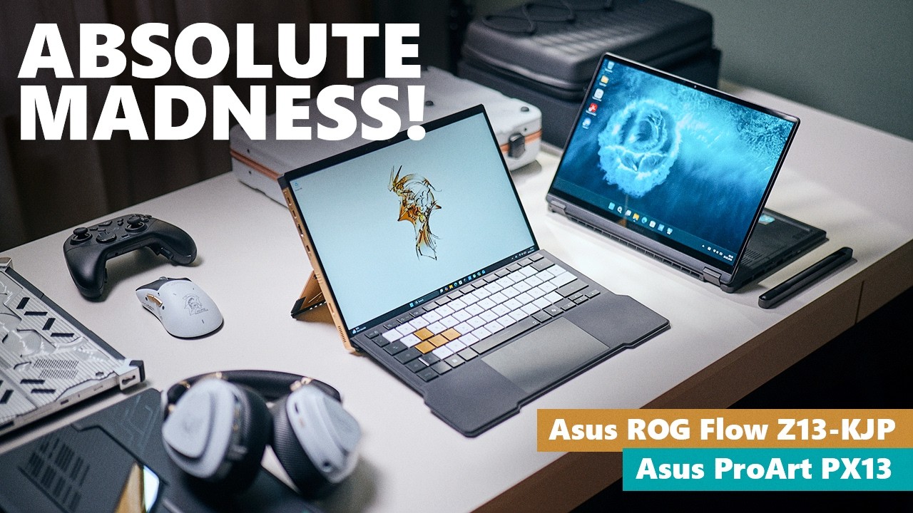 Asus' insane new special editions - ROG Flow Z13-KJP / ProArt PX13