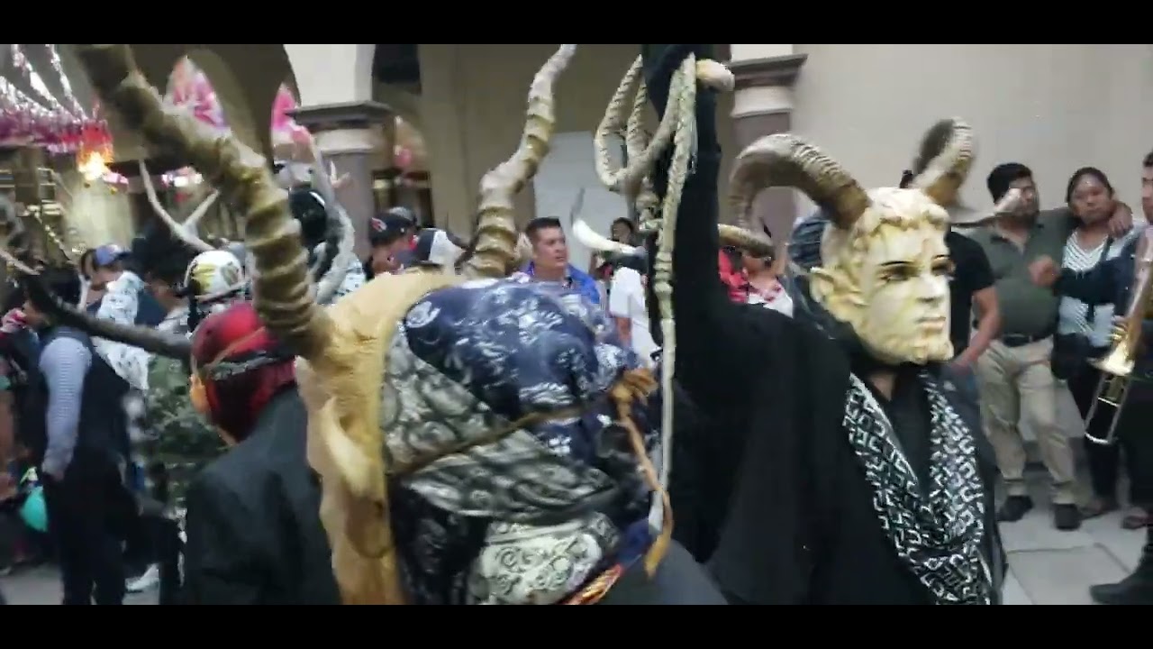 Danza de los Diablos en la fiesta de Santa Rosa Caxtlahuaca  Oax 2024.