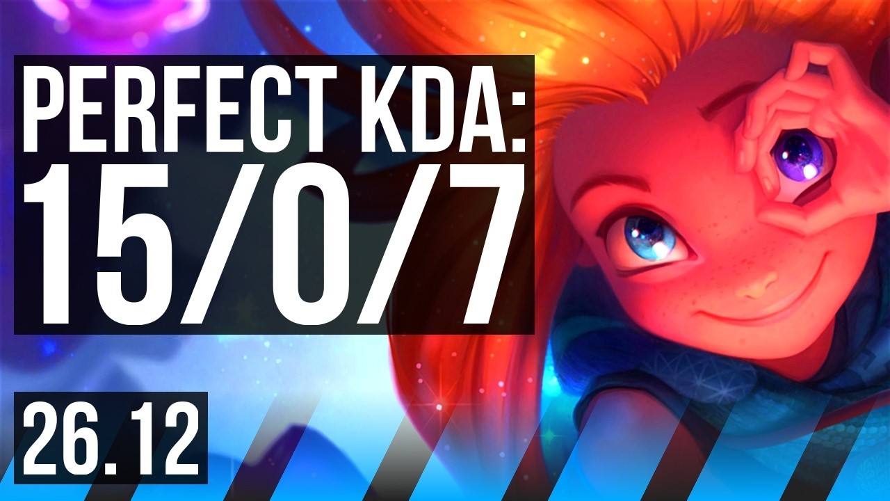 ZOE vs XERATH (MID) | Perfect KDA: 15/0/7 | KR Challenger | 26.12