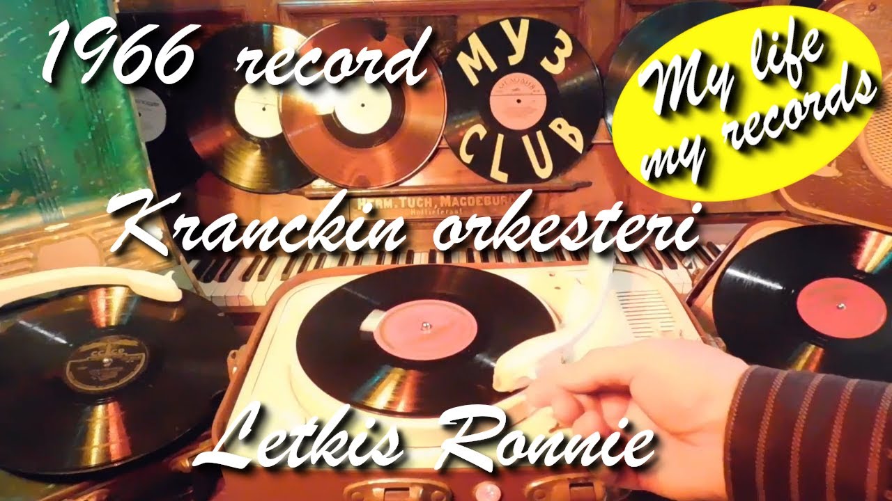 1966 record Kranckin orkesteri Letkis Ronnie 