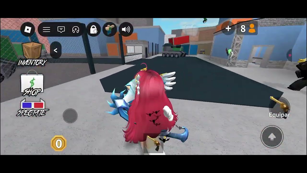 Eu jogando muder mystery