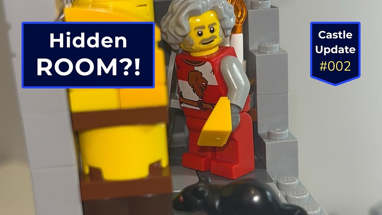 Starting the Castle Gatehouse | Early LEGO Castle MOC Build #002