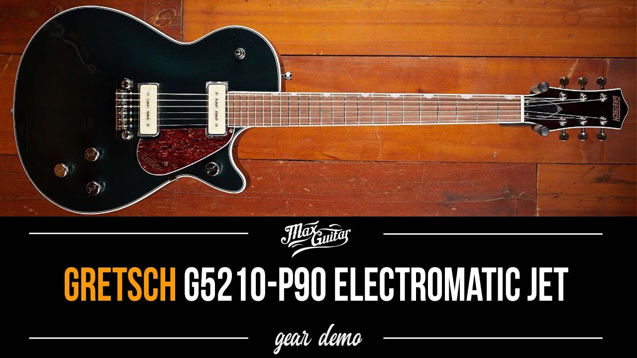 Gretsch G5210-P90 Electromatic Jet Cadillac Green - Gear Demo