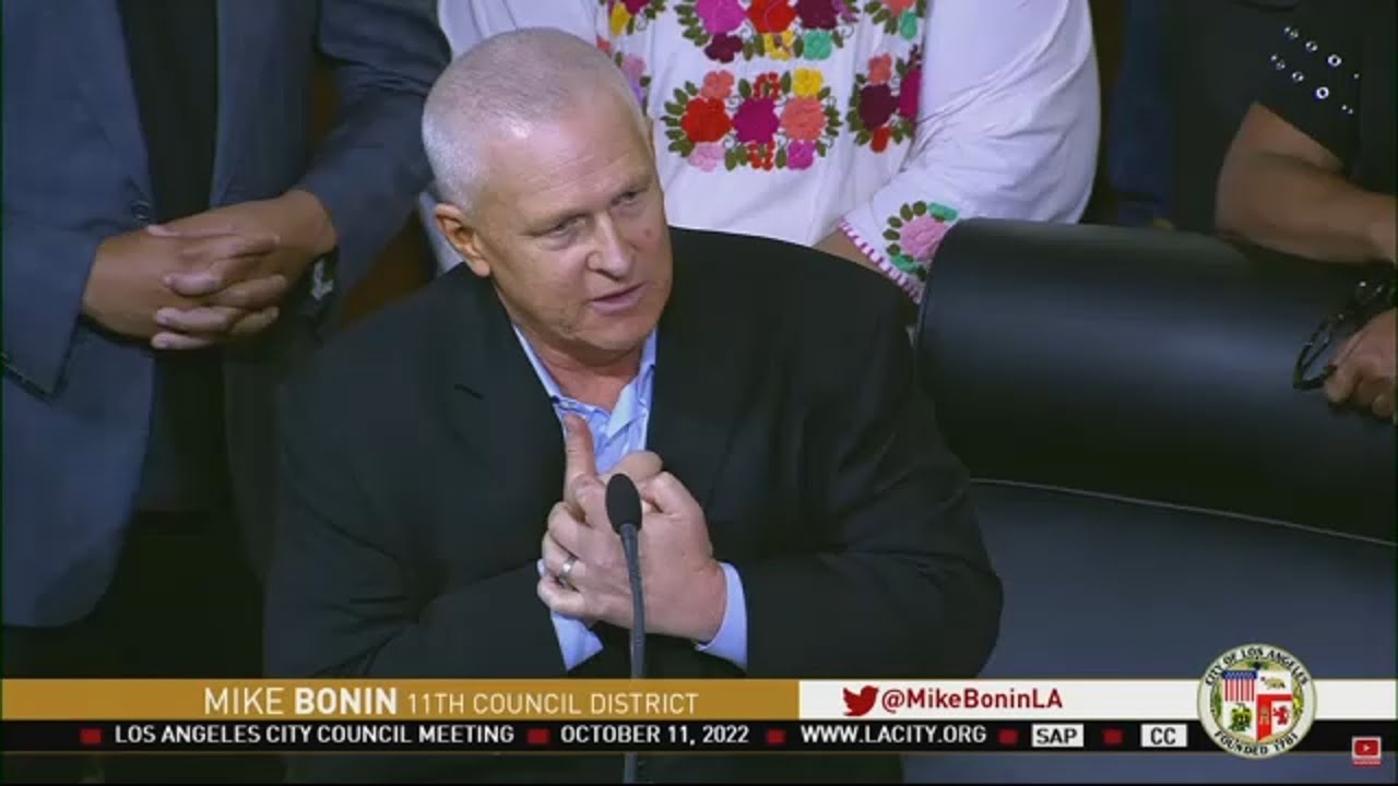 Mike Bonin speaks out about racist remarks about his son &ndash; FULL SPEECH